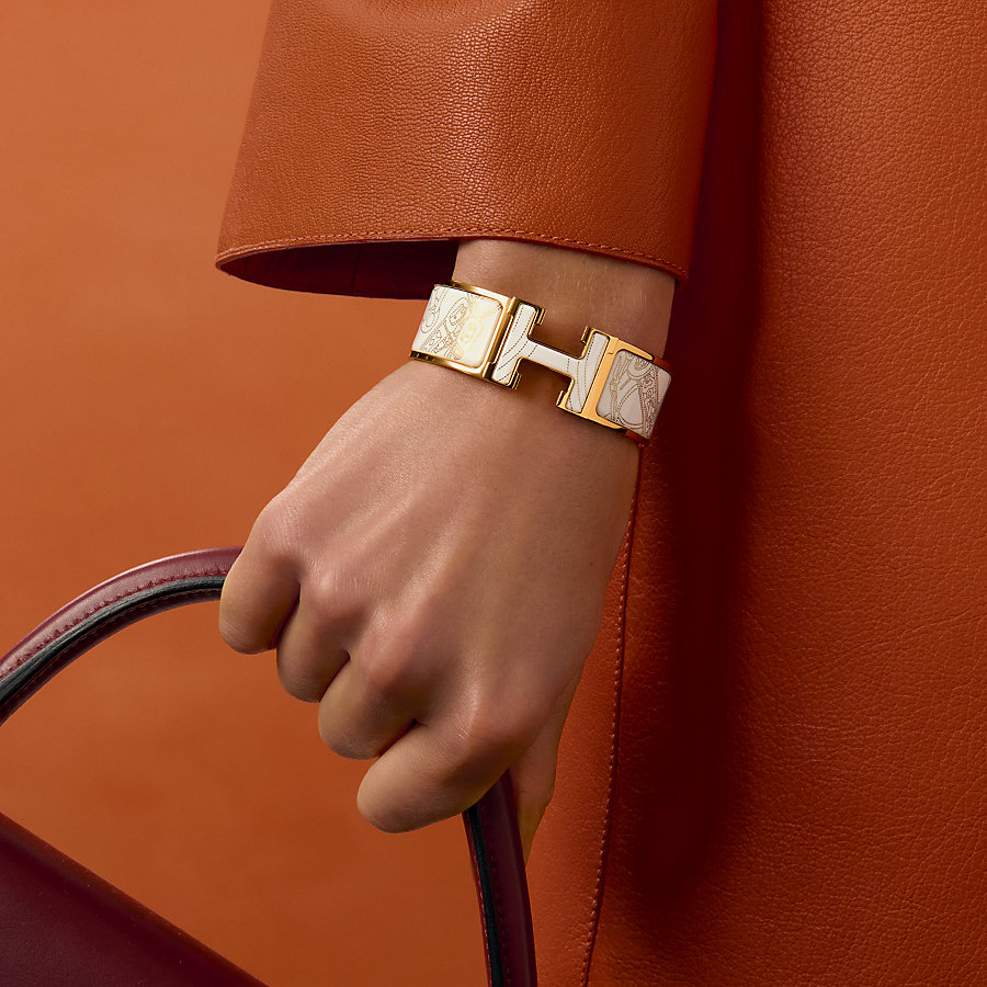 Clic Clac H Brides de Gala Applique Pique bracelet | Hermès USA